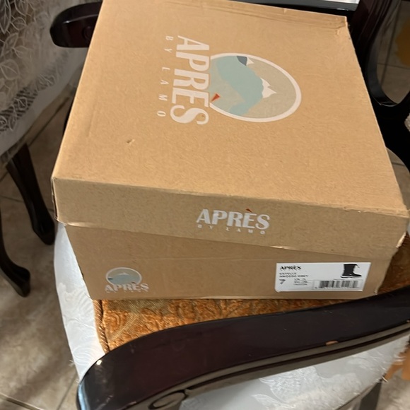 LAMO APRES Estelle womens zip up winter boots shoe size 7 M dark gray - Picture 2 of 7